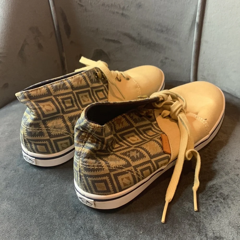 Vans Canvas Aztec Tribal Hi-Tops - Picture 4 of 10